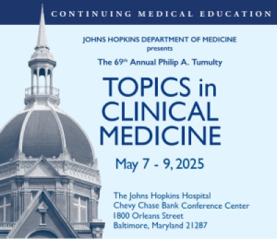 69th Annual Philip A. Tumulty Topics in Clinical Medicine Banner